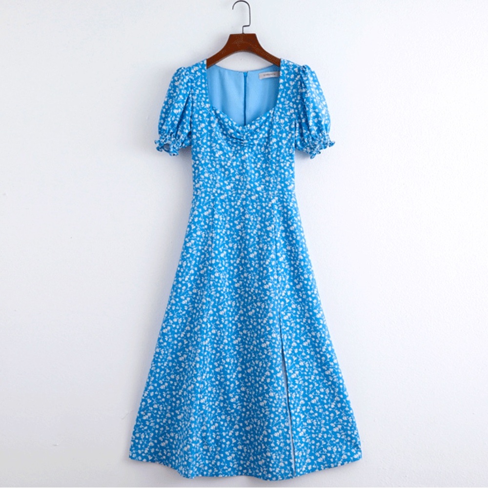 Flora print dress